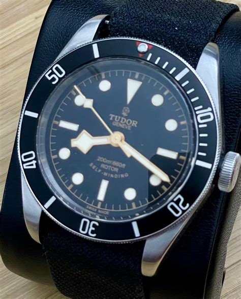 tudor heritage black bay smiley|tudor 79220n.